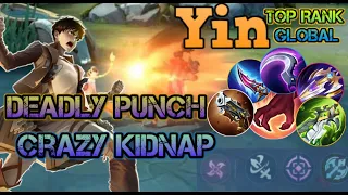 Crazy Kidnap ‼️ Top Global Yin Mobile Legends Gameplay Tutorial Build Fighter | Shorts