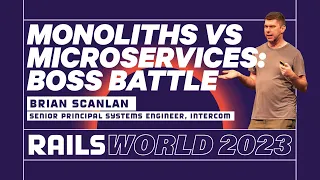 Brian Scalan - Monolith-ifying perfectly good microservices - Rails World 2023