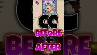 BERSERK ESTAROSSA CC BEFORE AND AFTER HOLY RELIC! 7DSGC #grandcross #7dsgrandcross #DAVOGC