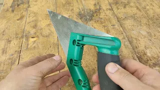 Few people know the secret of the old saw on wood.A brilliant idea with your hands