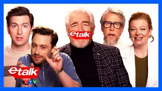 Succession cast on Season 4 & Logan Roy’s best ‘f**k off’ moments | Etalk Interview