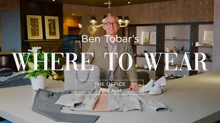 Where to Wear with Ben Tobar: Dressy Office Look for Him (feat. Zegna, PT Torino, Herno)