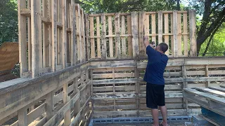 FREE Pallet Barn! | Part 2 | Almost Done!