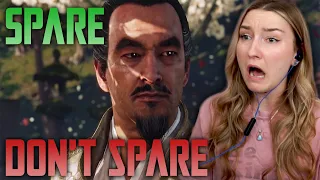 Reacting to ALL Endings for Ghost of Tsushima! | To Spare or Not to Spare...