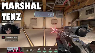 SEN TenZ marshal aim | practice range