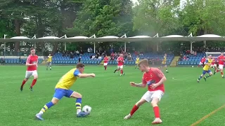 Tom O'Neill scores for Onchan v Castletown (3-1) Paul Henry Gold Cup final 26 May 2024