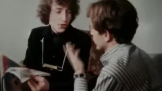 Bob Dylan getting threatened - 1966