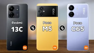 Redmi 13C vs Poco M5 vs Poco C65