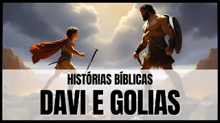 Histórias Bíblicas - O poder da fé de DAVI CONTRA GOLIAS