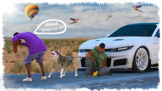 Рекс Джонниды бандиттерден құтқарып қалды (GTA V) Нурченл Аянчик жони томас касой гта 5 қазақша