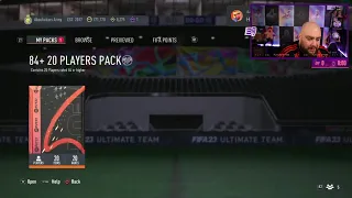 Bateson87 tests New 84+ x20 Players Pack