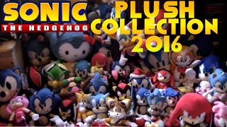 Sonic The Hedgehog Plush Collection 2016