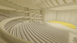 Dubai Opera room transformation animation