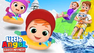 Pilih Mana, Musim Panas Atau Musim Dingin? ☃️☀️ Kartun Anak | Little Angel Bahasa Indonesia