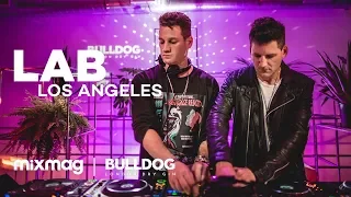 Destructo B2B Kaz James house set in The Lab LA