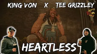 KING VON + TEE GRIZZLEY = FIRE!! | King Von - Heartless (ft. Tee Grizzley) Reaction