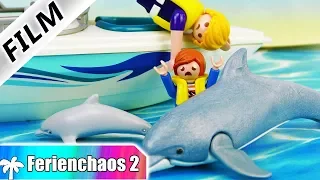 Playmobil Film deutsch | JULIAN ÜBER BOARD - Kind in Seenot | Ferienchaos Kinderserie Familie Vogel