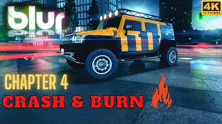 BLUR full playthrough 🎮 | ✨Chapter 4: Crash and Burn  ✨ | GTX1060 | 4K | PC 🖥️