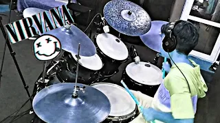 Nirvana - Come as You Are drum cover by Alan