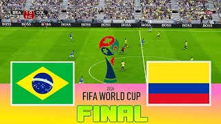 BRAZIL vs COLOMBIA - Final FIFA World Cup 2026 | Full Match All Goals | Football Match