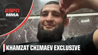 Khamzat Chimaev Interview: Du Plessis vs. Strickland reaction, title shot promise & more | ESPN MMA