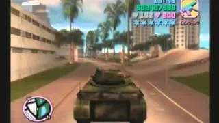 Grand Theft Auto Vice City PS2   Tank Rampage 1