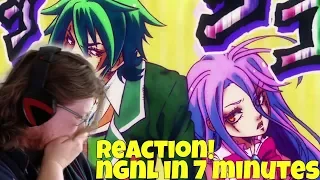 No Game No Life IN 7 MINUTE | REACTION