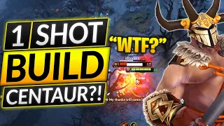 "I'M 1 SHOTTING EVERYTHING!" - Best Build to Solo Carry - Dota 2 Centaur Warrunner Guide