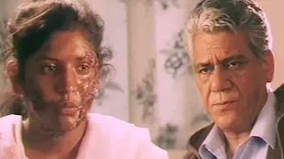 Om Puri questions with Girl burnt alive - Shiva The Power - Scene 9/15