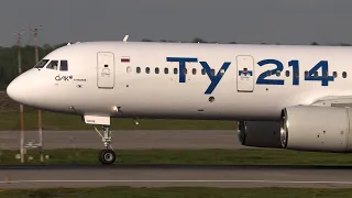 Takeoff of the Tu-204 Red Wings aircraft from Domodedovo, 05/17/24.