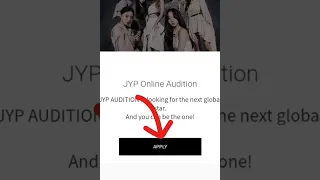 How to apply jyp audition. subscribe me. intagram account for bio.#bts #fyp #shorts #kpop