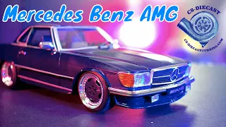 Unboxing & review Mercedes Benz AMG SL560 by otto models