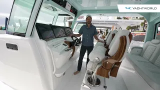 HCB 53 SUEÑOS Yacht - Big Center Console Boat Walkthrough Video