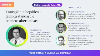 #HPB23 Live 5 - Transplante hepático