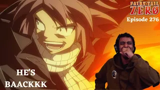 Fairy Tail Episode 276 -  THE KING IS BACK (Fairy Tail Zero) Reaction