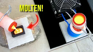 How To Easily Melt Silver Or Gold Into Bars!