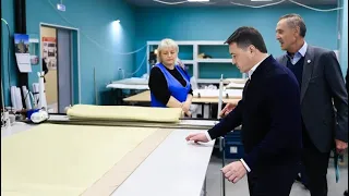 Губернатор Подмосковья посетил предприятие «Армоком» в Хотькове