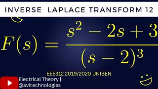 Solving Inverse Laplace Transform Using Partial Fraction | 12 of 14