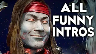 MORTAL KOMBAT 11 ALL Funniest Intro Dialogues MK11 Funny Intros Character Banter Interaction Part 2