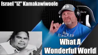 Israel "IZ" Kamakawiwoʻole - "What A Wonderful World" Video | REACTION