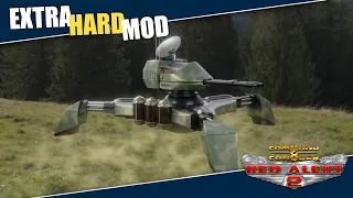 Red Alert 2 | Extra Hard Mod | THE OFTEN UNUSED UNIT | 1 vs 7 brutal ai