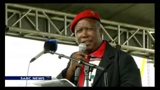 Julius Malema, took a swipe at the ANC