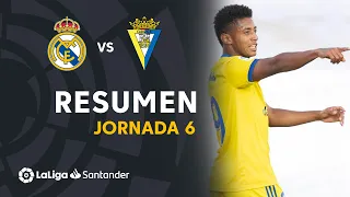 Resumen de Real Madrid vs Cádiz CF (0-1)