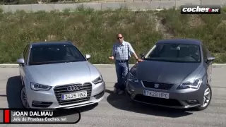 Audi A3 vs Seat León: ¿En qué se diferencian? | Prueba / Test / Review en español | coches.net