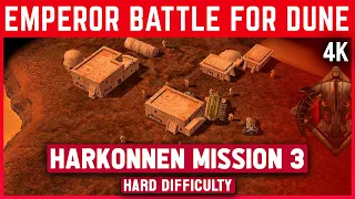 Emperor: Battle For Dune 4K - Harkonnen Mission 3 - Hard Difficulty