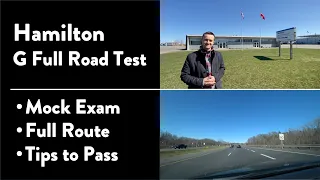 Hamilton G Full Road Test - Full Route & Tips on How to Pass Your Driving Test