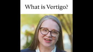 What is vertigo?