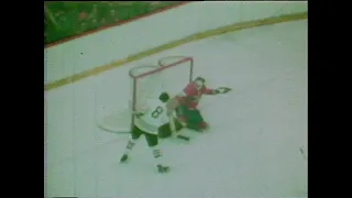 Ken Dryden's save on Jim Pappin (1971)