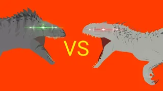 JWD Giganotosaurus vs Indominus Rex