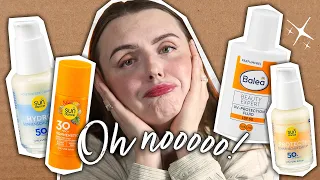 New sunscreen from the drugstore tested! 👀 Balea & Sundance